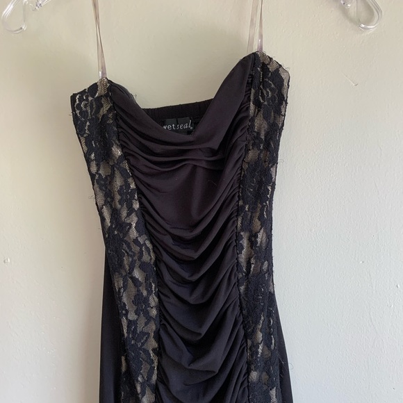 Wet Seal black bodycon dress size S - Picture 3 of 7
